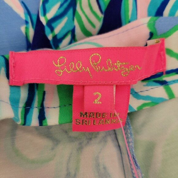 Lilly Pulitzer Womens Faye Floral Mini Skort Size 2 Multicolor Resortwear NWT - Picture 6 of 9